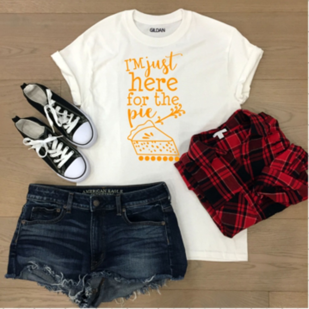 Thanksgiving pie shirt